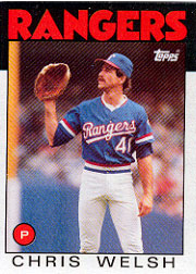 1986 Topps Baseball Cards      052      Chris Welsh
